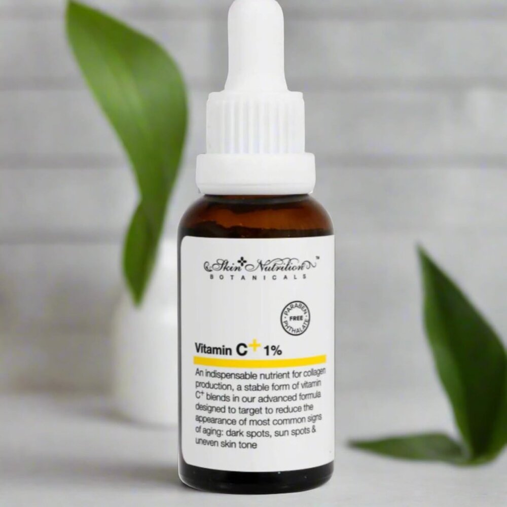 Skin Nutrition's Vitamin C 1% Serum Anti-Aging ,Collagen Boost, Dark Spots 1 oz